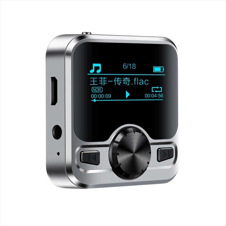 JNN M9 emițător FM și player Bluetooth cu sunet HIFI, display OLED, USB 2.0, înregistrări MP3/WMA/WAV, rază de înregistrare 30 m, fără card de memorie