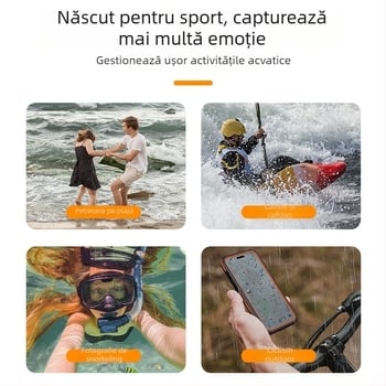 Carcasă magnetică pentru iPhone 15 Pro Max, rezistentă la apă, praf și căderi
