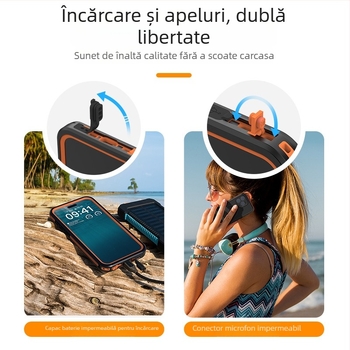 Carcasă magnetică pentru iPhone 15 Pro Max, rezistentă la apă, praf și căderi