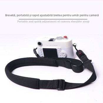 Curea de cameră, material neopren, simplă și stilată, Model 8965, sarcină maximă 10 kg, compatibil universal, Kuaishou Photography