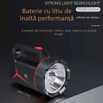 Lanternă LED pentru camping, reîncărcabilă, 20W, 4000 mAh, rază 200-500 m