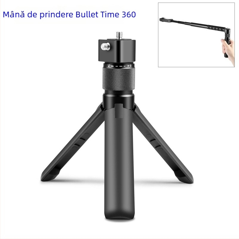 Maner rotativ Bullet Time pentru trepied pentru cameră panoramică de 360° | aliaj din aluminiu | încărcare maximă <2 kg | greutate 250 g