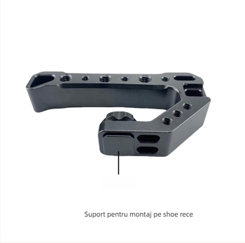 Mâner pentru Cameră DSLR cu Suport Rece – Aliaj de Aluminiu, Mâner SLR, Universal, Procesare OEM