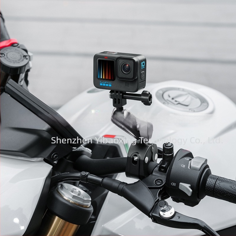 GoPro suport universal prindere cu clemă – adaptor robust pentru cameră de acțiune, montaj fix pentru exterior și interior, streaming video live și selfie
