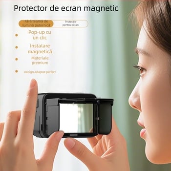 Capac de ecran pliabil pentru Insta360 Ace/Ace Pro/Ace Pro 2 — acoperire antireflexie și anti-oglindire | Brand: sheingka
