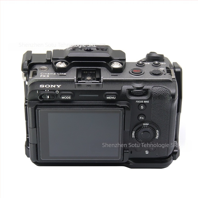 Kit cușcă pentru cameră Sony FX30/FX3 — aliaj de aluminiu, Model DL-FX30, Compatibil FX30/FX3, Încărcare maximă 2 kg