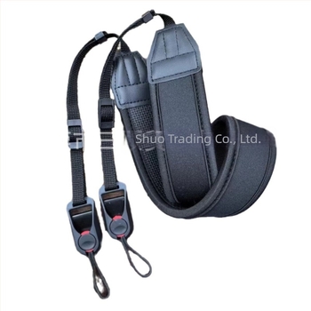 Breteă pentru cameră Sangu, Poliester/Plastic cu micro-elasticitate, Lungime reglabilă, Peste 40 kg capacitate de încărcare, Potrivită pentru camere Micro Single și SLR