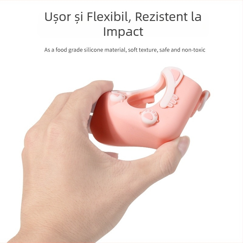 Carcasă de protecție din silicon pentru camerele de acțiune Taimei – Material silicon, Design anti-cadere, Garanție 1 an