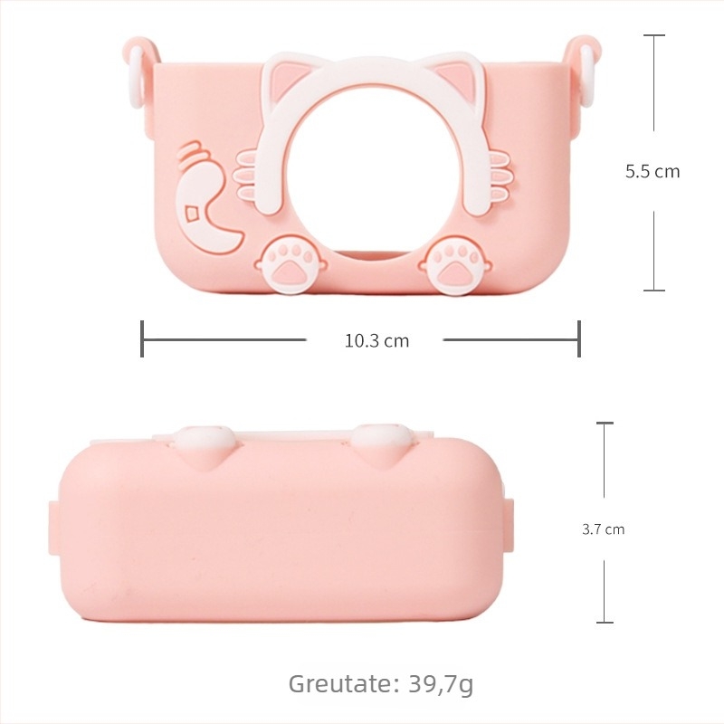 Carcasă de protecție din silicon pentru camerele de acțiune Taimei – Material silicon, Design anti-cadere, Garanție 1 an