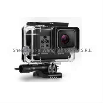 Carcasă impermeabilă GoPro Hero8 pentru cameră — carcasă PC, impermeabil profund, protecție împotriva șocurilor, protecția camerei; se potrivește GoPro Hero8; pentru înot, scufundări, surfing și schi; pachet: 1 husă impermeabilă