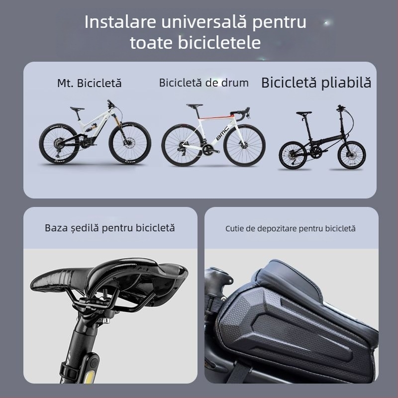 Localizator bicicletă GPS anti-furt — Înlocuitor AirTag pentru biciclete de șosea