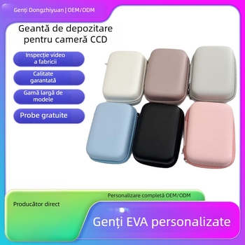 Husă pentru cameră digitală, material EVA, model 01, imprimare concavă, capacitate 50, ambalaj electronic 3C