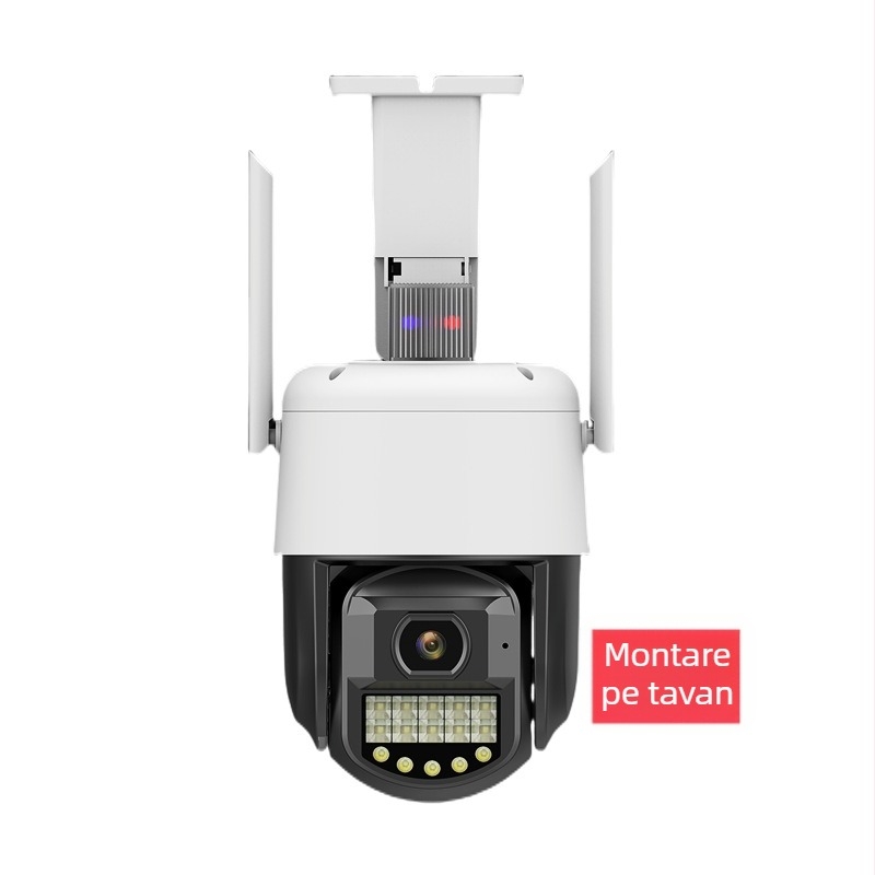 Seetong Cameră de Supraveghere Sferică pentru exterior – 0.001 lx luminozitate scăzută, SNR > 60 dB, -30 la 60°C, 12V