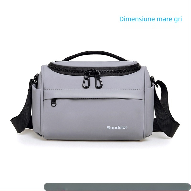 Geantă pentru Cameră SLR/Mirrorless - Nailon impermeabil, Curea de umăr, Unisex, Destinată călătoriilor portabile
