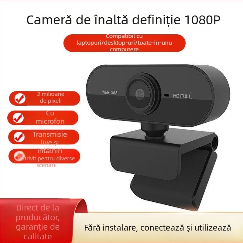 Cameră PTZ 2K USB 2.0 pentru desktop, fără driver, conferințe video și cursuri online