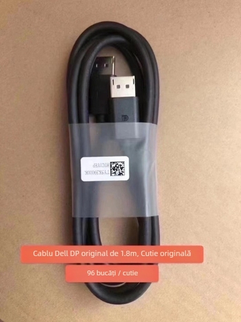 Cablu DP, M-M, 4K144Hz, cupru fără oxigen, placare cu nichel