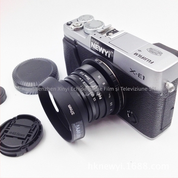 Obiectiv cu focalizare fixă 35MMF1.6, diametru filtru 37 mm, distanță minimă de focalizare 0,2 m