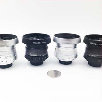 Obiectiv cu focalizare fixă 35MMF1.6, diametru filtru 37 mm, distanță minimă de focalizare 0,2 m