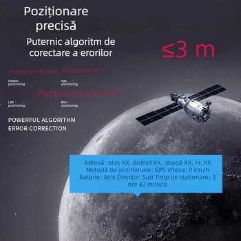 Localizator auto cu poziționare Beidou GPS, montare magnetică puternică, localizare precisă a vehiculului