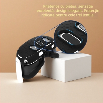 Carcasă de protecție din silicon pentru Meta Quest 3 – anti-cadere, lavabilă, compatibilă cu Meta Quest 3