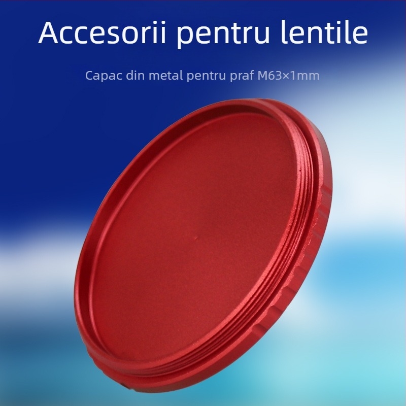 Capac de praf Datyson pentru obiectiv M63, corp din metal, model 5P9849D, filet M63X1mm