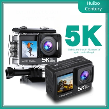 C1S Cameră de acțiune 5K impermeabilă cu WiFi pentru scufundări, stabilizare a imaginii