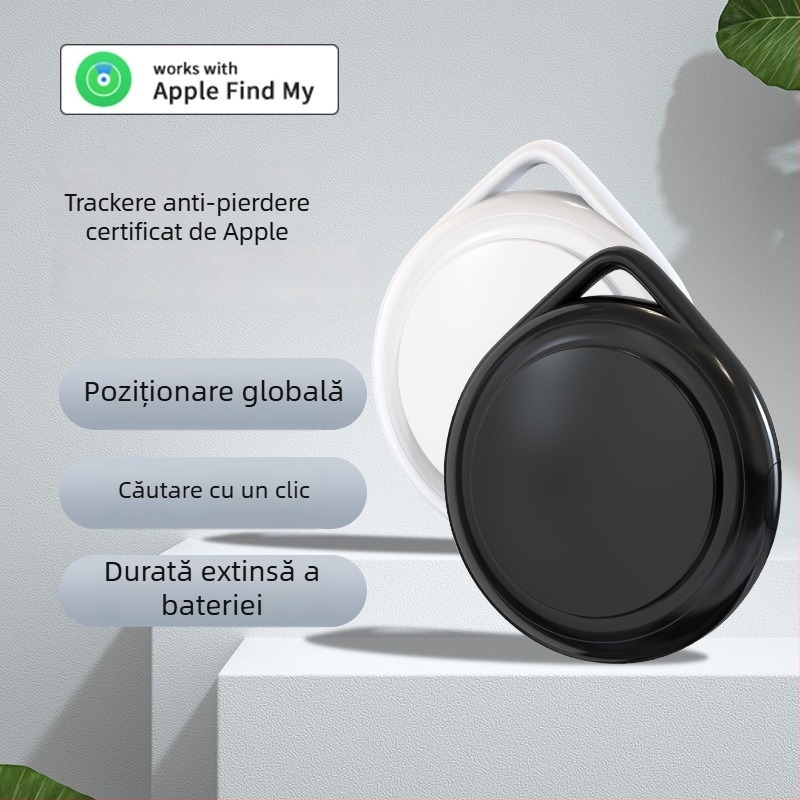 Localizator anti-pierdere compatibil Find My, urmărire la distanță, design ultrSubțire, autonomie baterie 9–12 luni