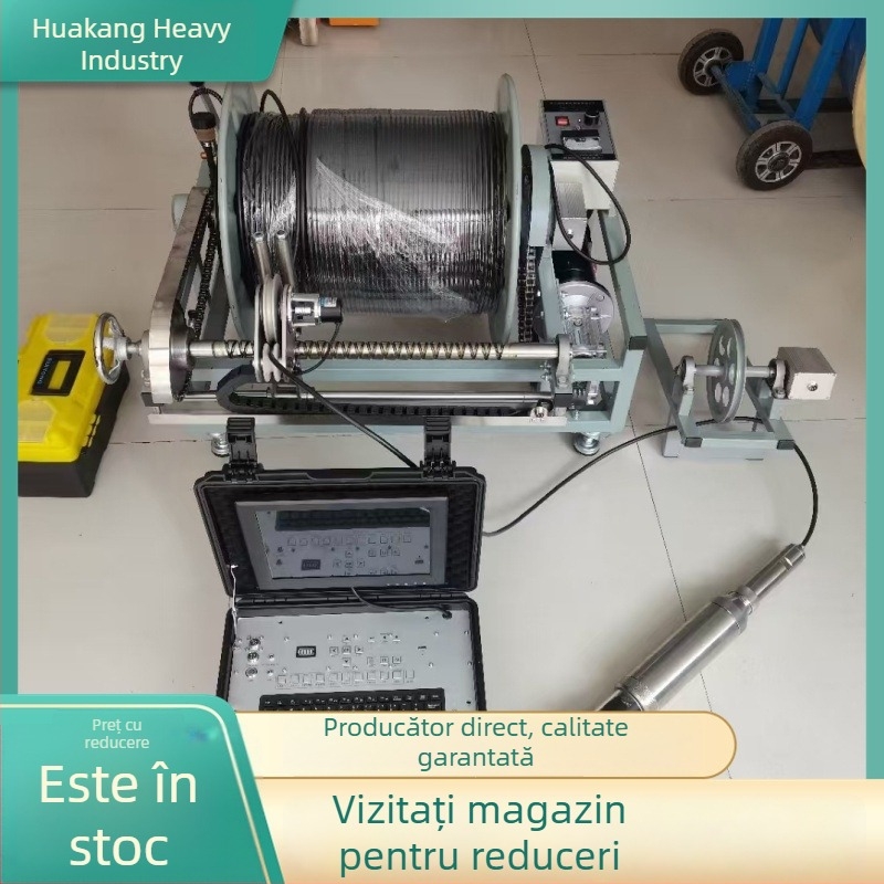 Downhole TV Imager – 360° cameră dublă pentru sondare, sistem digital de imagine în foraj