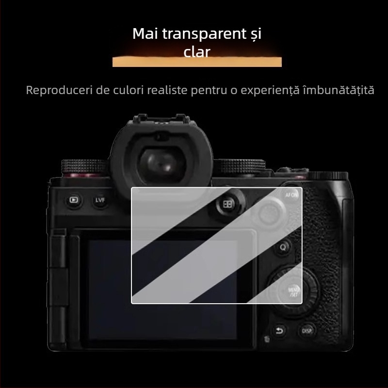 Film HD AR pentru Panasonic S5M2 pentru camere GX9/GX85/G95/GF8 – acoperire anti-reflexie