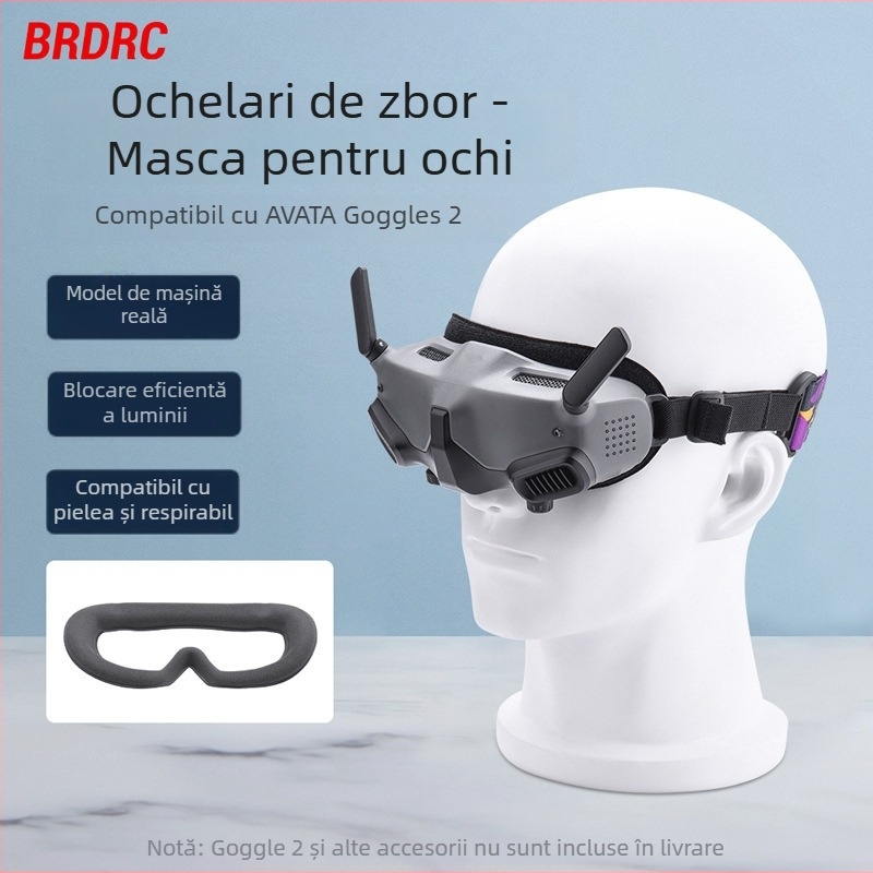Brdrc Mască oculară pentru DJI Avata Goggles 2 – Capac de protecție, Accesorii, Cod produs Ew10143
