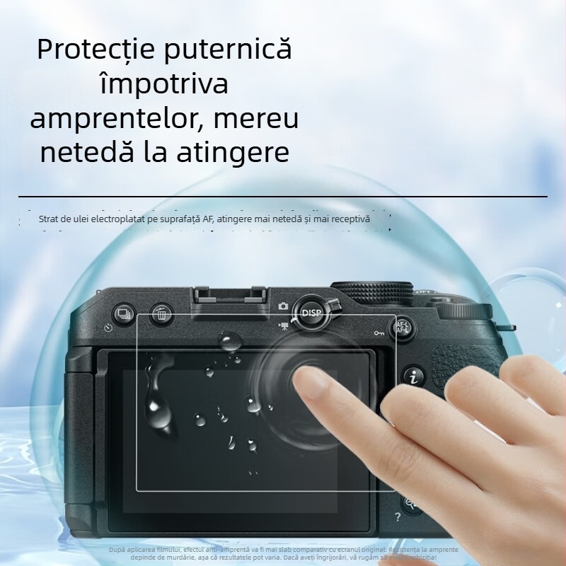 Protecție pentru ecran Nikon Z30 cu film PET AR anti-reflexie, compatibilă cu Z30/Z6II/Z8, fabricat prin procesare