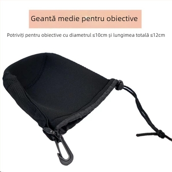 Geantă pentru obiective DSLR cu curea, Guest Debao, 0,2 kg, pentru obiective, etichetă privată disponibilă