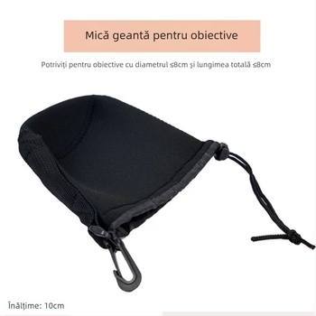 Geantă pentru obiective DSLR cu curea, Guest Debao, 0,2 kg, pentru obiective, etichetă privată disponibilă