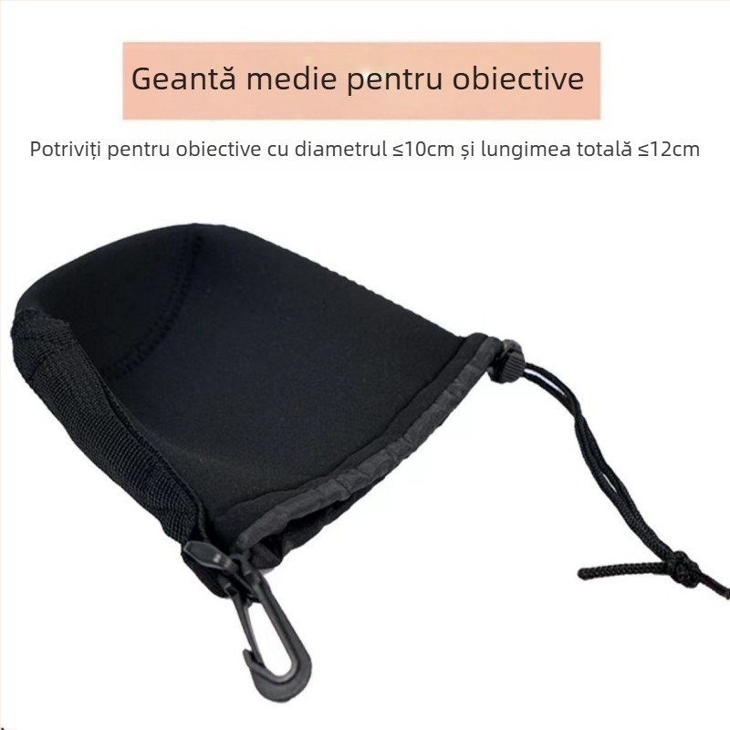 Geantă pentru obiective DSLR cu curea, Guest Debao, 0,2 kg, pentru obiective, etichetă privată disponibilă
