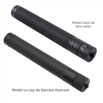Stabilizator gimbal selfie stick cu tijă extensibilă — compatibil cu Feiyu, DJI Vast și GoPro; fără telecomandă; fără Bluetooth; suportă personalizarea