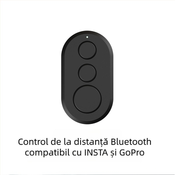 YOCTOP selfie stick cu telecomandă pentru Insta360 – Compatibil cu X2 X3 X4 X5 GO3 Ace; Material: plastic