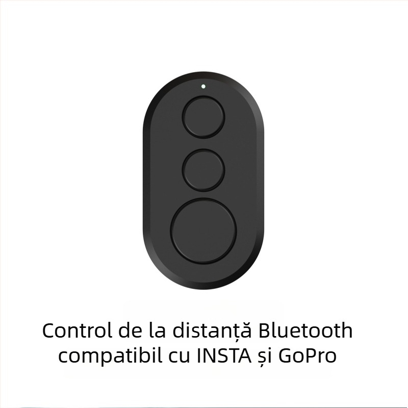 YOCTOP selfie stick cu telecomandă pentru Insta360 – Compatibil cu X2 X3 X4 X5 GO3 Ace; Material: plastic