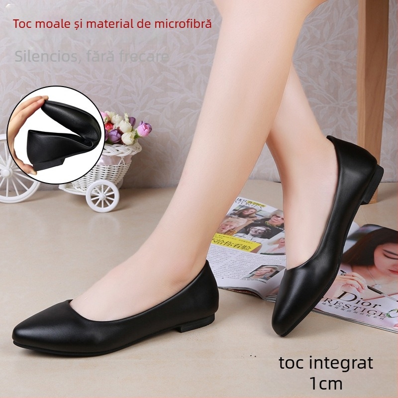 Pantofi dama cu partea superioară PU, vârf rotund, toc mediu 3-6 cm, talpă din cauciuc, căptușeală PU (partea superioară PU; vârf rotund; toc mediu 3-6 cm; talpă din cauciuc; căptușeală PU)