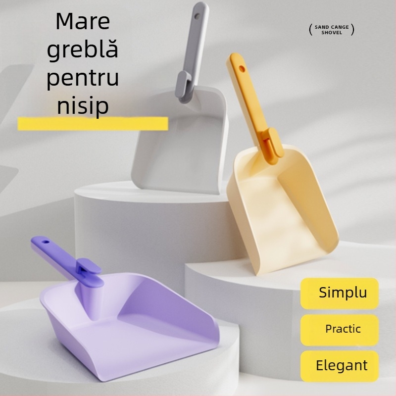 Heart-made lingură pentru nisipul pisicii - din plastic, pentru pisici