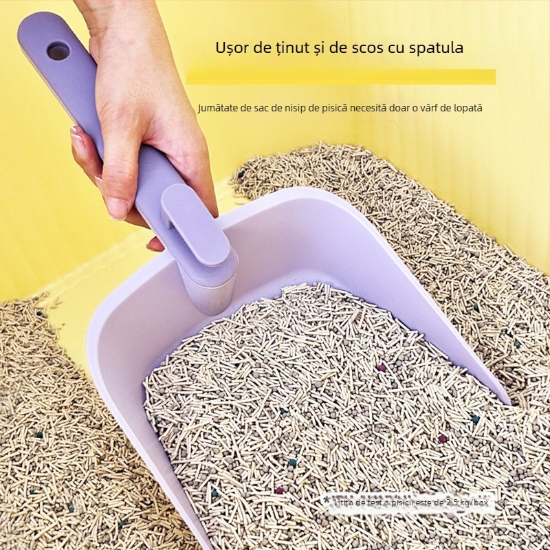 Heart-made lingură pentru nisipul pisicii - din plastic, pentru pisici