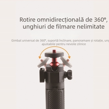Szyi Ac40 Trepied cu gimbal, manual — aliaj de aluminiu + silicon, pentru camere de acțiune