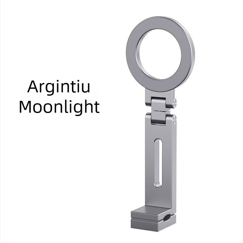 Suport MagSafe din ABS pentru telefon, stație de birou pliabilă și rotativă, 64 g