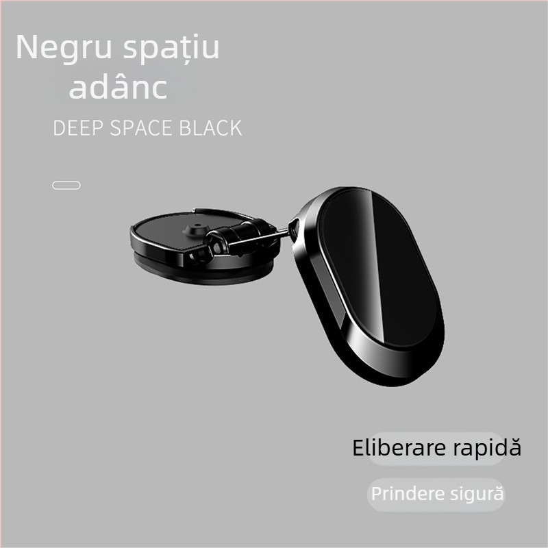 Suport magnetic pentru telefon auto – universal, din plastic, rotativ și pliabil, pentru navigație