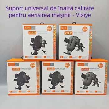 Suport auto pentru aerisire cu aspirație – suport de navigație cu legătură triunghiulară stabilă, plastic, certificat 3C 2023300907000040