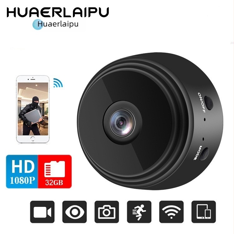 Cameră de acțiune A9, 1080p HD, card TF, WiFi, fără ecran LCD