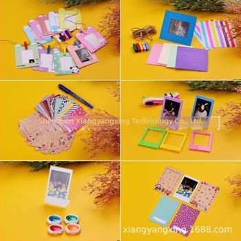 Set accesorii Instax Mini 11, 12 în 1 — include geantă pentru aparat, album foto, ramă; material PU