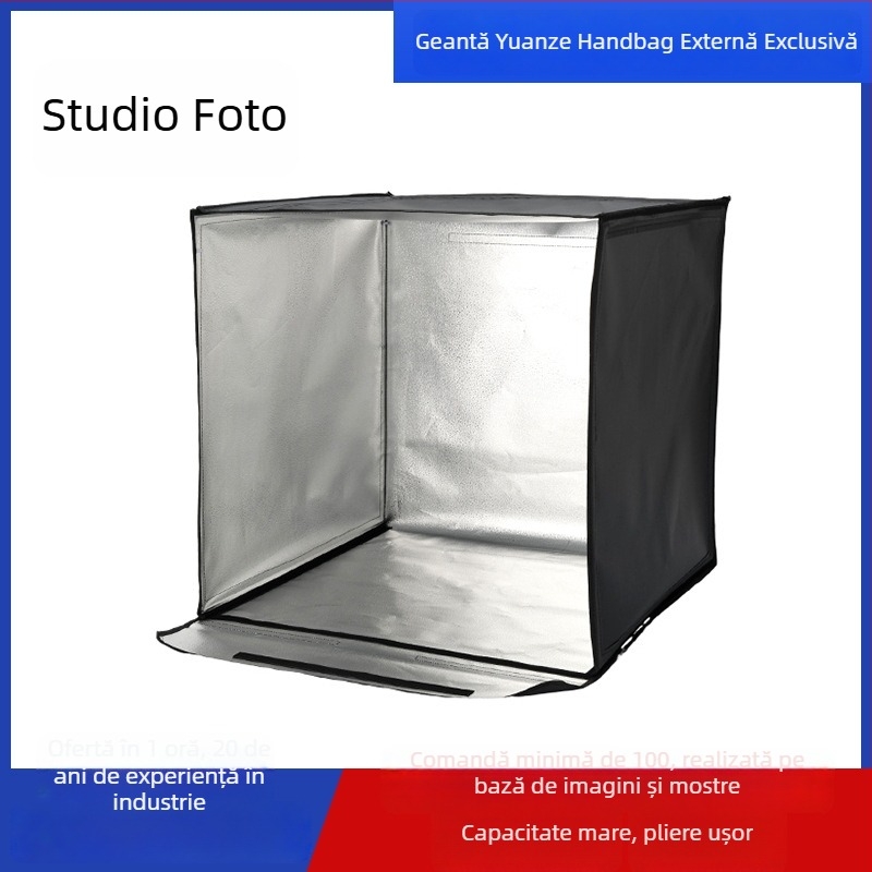 Studio foto pliabil mic pentru fotografiere personală, model Photo studio, zonă de producție personalizabilă, greutate 3
