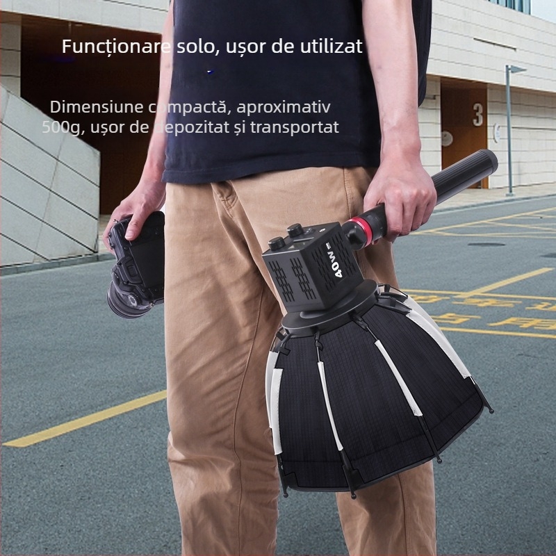 Set Softbox - mini studio octagonal, model Diffuser-s30; greutate 388 g; pentru fotografie profesională