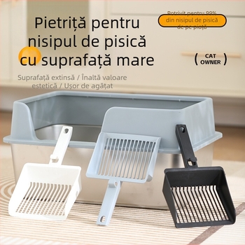 Lingură de nisip pentru pisici, din plastic, marcă Shenghao, marcă privată licențiată: Da, Import: Nu