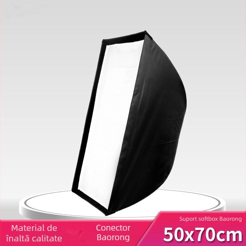 Soft light pentru studio, aliaj de aluminiu, PT200727, sarcină maximă 6-10 kg, greutate 0,53 kg
